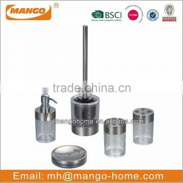 Olive Shape Stainless Steel Bathroom Set photo-6
