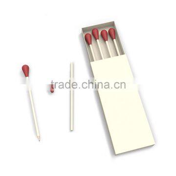 Factory price match shaped pencil set,wood pencil,hb wooden pencil