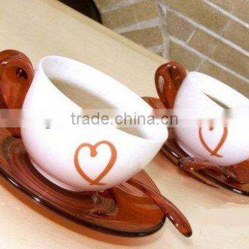 Ceramic coffee cup set of 2