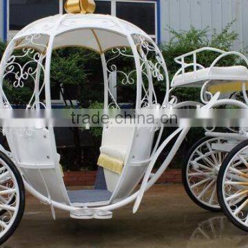 Outdoor Garden Horse Carriage Royal Horse Equipment Used Cinderella Pumpkin Horse Carriage(BG11-M060) photo-4