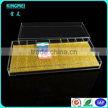 Cheap Factory Price Clear Plastic Serving Tray Acrylic Tea Cups Display Tray From China photo-4