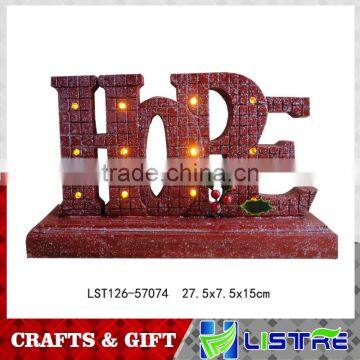 letters decorative light christmas light