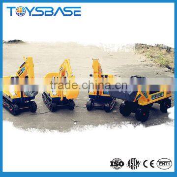 Excavator Digger Pulling Cart Mall Kids Ride on Toys photo-5