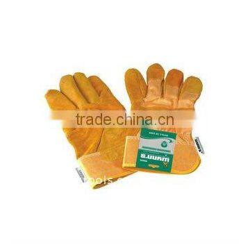 SHORT GLOVES WITH RUBBER SLEEVES