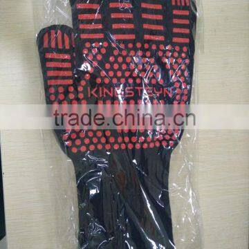 Wholesale Aramid Fiber Heat Resistant BBQ Gloves Cooking Gloves photo-5