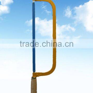 12" High Quality adjustable Hacksaw Frame with wooden handle