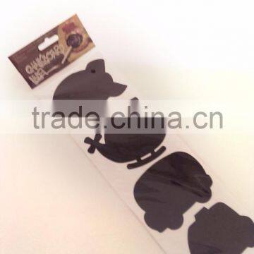 Bus, Car, Helicapter Design Decorative Chalkboard Label for Glass Bottle, Chalkboard Label Sticker photo-4