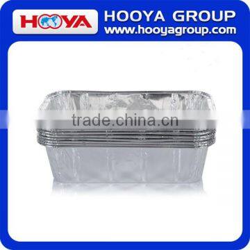 5pcs Square Disposable Aluminum Foil Pans Aluminium Foil Food Contatiner Trays Aluminum Foil Plates for Fast Food photo-3