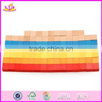 2017 New Design 100 Pieces Kids Preschool Building Toy Wood Blocks for Sale W13A130 photo-5