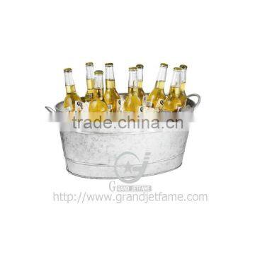 Galvanized Steel Beverage Tub Meal Ice Bucket