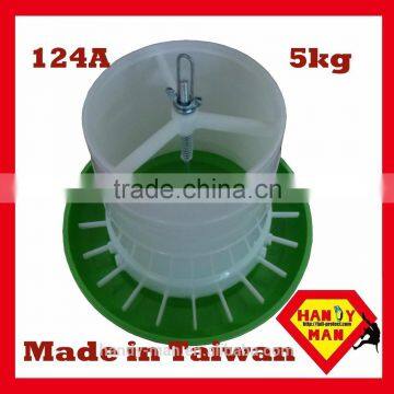 Chicken Plastic Gear Box Feeder Poultry photo-2
