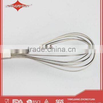10 Inches Stainless Steel Egg Beater With Plastic Handle photo-4