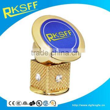2016 Hot Sell Elegent High-end Golden Color With Diamond Phone Car Holder photo-3