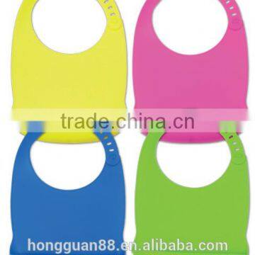 Best Sell High Quality Water-proof Cute Silicone Baby Bib photo-4