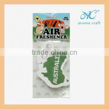 2015 Best Seller for Promotional Gifts Customized Logo Hanging Paper Air Freshener Car Perfume Wholesale photo-3
