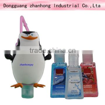 Orginal&Fashion&Popular monster 3D carton bath body works silicone hand sanitizer pockectbac holder