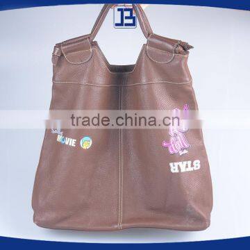 Jiabao Manufacture Heat Transfer Printing for Lady Leather Bags photo-5