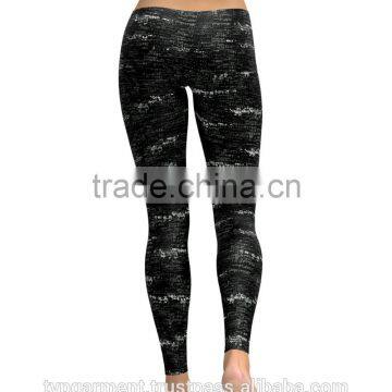 Custom Women Dye Sublimation Printing Yoga Legging BT_DFF_003
