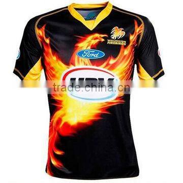 Custom cricket team jersey pattern