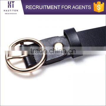 High Quality Ladies Luxury Genuine Split Cow Leather Belts Wholesale Custom Logo Women Alloy Pin Buckle Belt photo-4