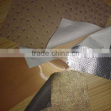 A Grade PVC Sponge Leather Stocklot F or Shoes ,Bags photo-5