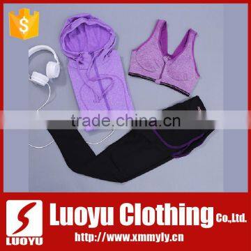 Excellent quality hot-sale yoga suits sexy bra