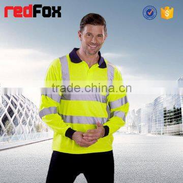 Reflective Safety hi Visible t Shirt Breathable Moisture Wicking photo-3