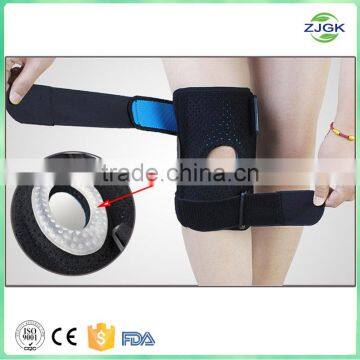 Hinged Spring Silicon Gel Sports Knee Support, Knee Brace photo-2