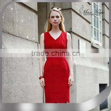 Maxnegio Fashion Lace Bodycon Dress Manufacturer for Girl photo-2