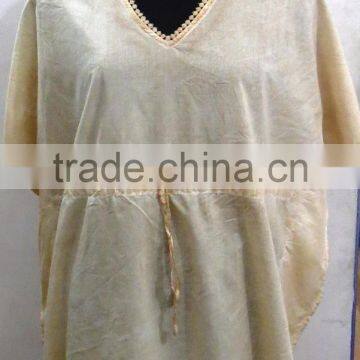 LADIES SANDWASH DYE BREATHABLE KAFTANS BEACHWEAR photo-2