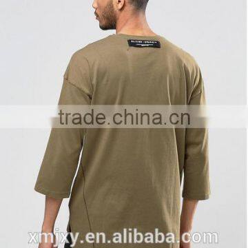 2016 Fashion Men Tee t Shirt Men Embroidery Technique Custom T-shirt photo-2