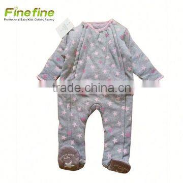 New Born Custom Printing Baby Romper Knitting Patterns