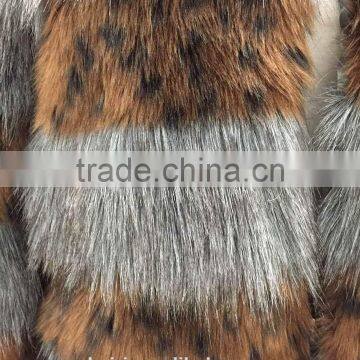 2016 Autumn Winter New Design Woman Fox Fur Jackets Ladies Fake Fur Coat Casual Winter Jackets photo-3