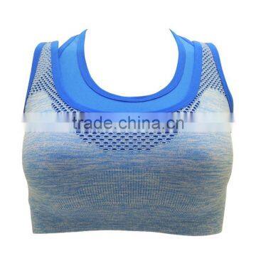 2017 Mature Women Seamless Bra Lingerie Brand Gym Wear Plain Sexy Sports Bra photo-3