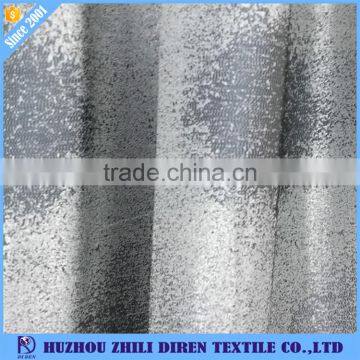 Silvery Gray Waterproof Polyester Nautical Shower Curtains For Bathroom