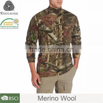 Wholesale Design Promotional Winter Fashion Casual Merino Wool Shirt Men photo-2