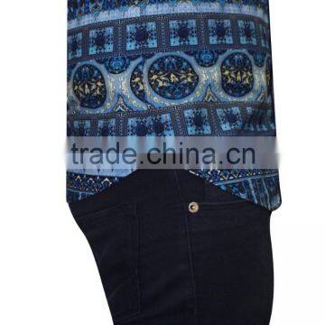 Blue Party Wear Shirt photo-4