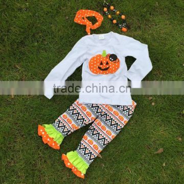 halloween pumpkin outfit kids pumpkin outfits Halloween boutique outfits girls halloween sets girls halloween pants sets