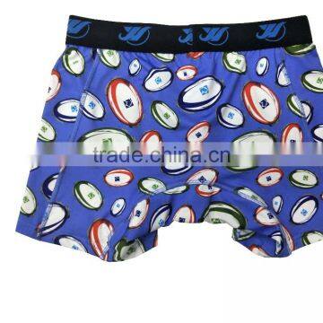 Custom Men Basic Boxers Underwear Polyester/spandex photo-2
