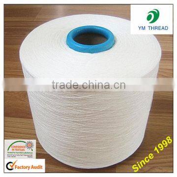 Chinese Pure Virgin Raw White Black 100% Polyester Spun Yarn Manufacturer photo-4
