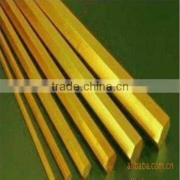 brass hexagonal profile rod/bar