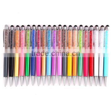 Crystal Metal Ball Point Pen Touch Screen Pen for Promotional Gift photo-2