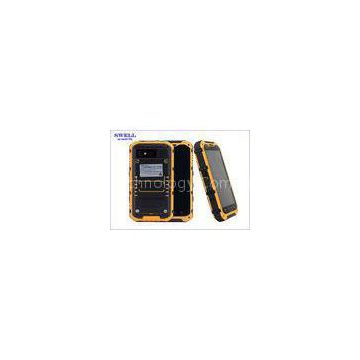 Outdoor Black Rugged Quad Core Smartphone With Near Field Communication