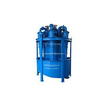 High fineness classifying hydrocyclone cyclone separators
