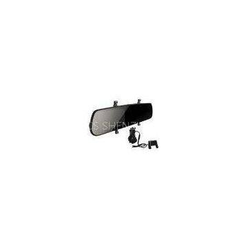 1080P FHD 4.3 Inch Rear View Mirror DVR Dual Camera Support Motion Detection