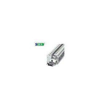 15.2mm , 600V 115A Din Rail Mounted Terminal Blocks For Industry Control