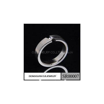 SR0007 Stainless Steel Jewelry Ring