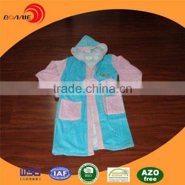 Super Absorbent Microfiber children 100% cotton bathrobe