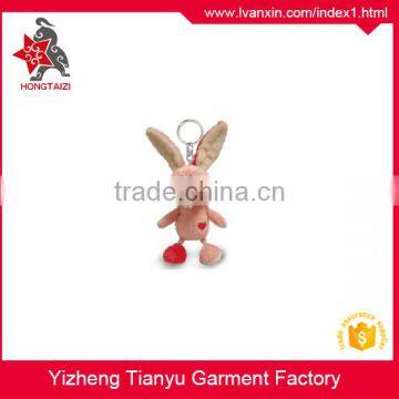 Customized Plush Mini rabbit Keychain