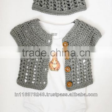 Baby crochet dress